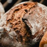 a close up of some food